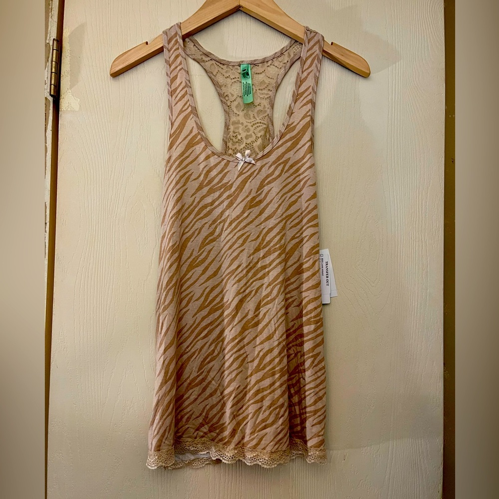 Animal print Pajama Top Size Medium